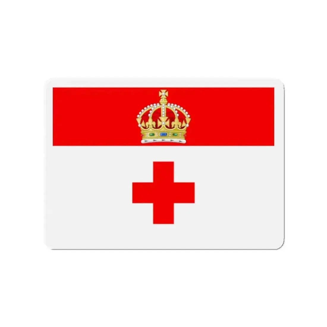 Flag of Birkirkara Malta - Refrigerator Magnet - The Sticker Space