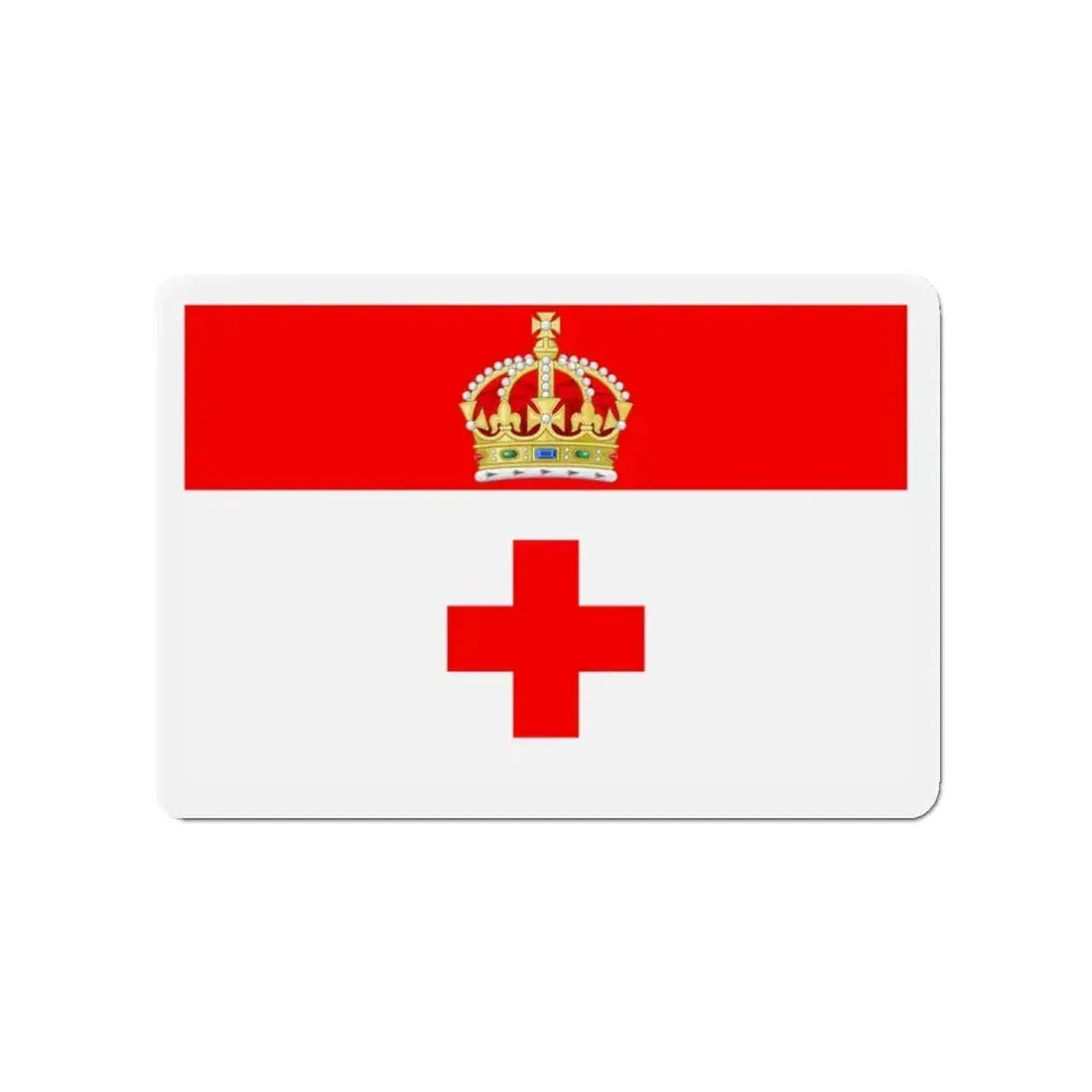 Flag of Birkirkara Malta - Refrigerator Magnet - The Sticker Space