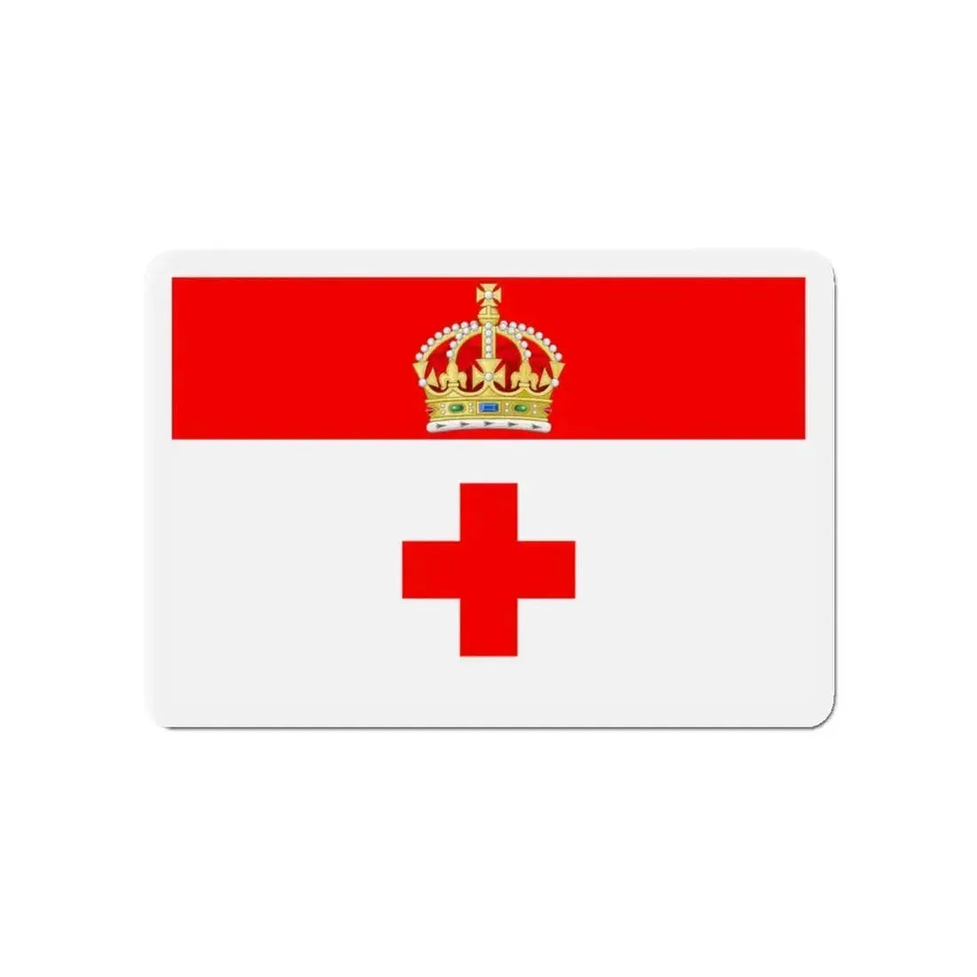 Flag of Birkirkara Malta - Refrigerator Magnet - The Sticker Space