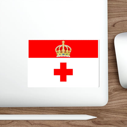 Flag of Birkirkara Malta STICKER Vinyl Die-Cut Decal-The Sticker Space