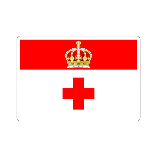 Flag of Birkirkara Malta STICKER Vinyl Die-Cut Decal-2 Inch-The Sticker Space