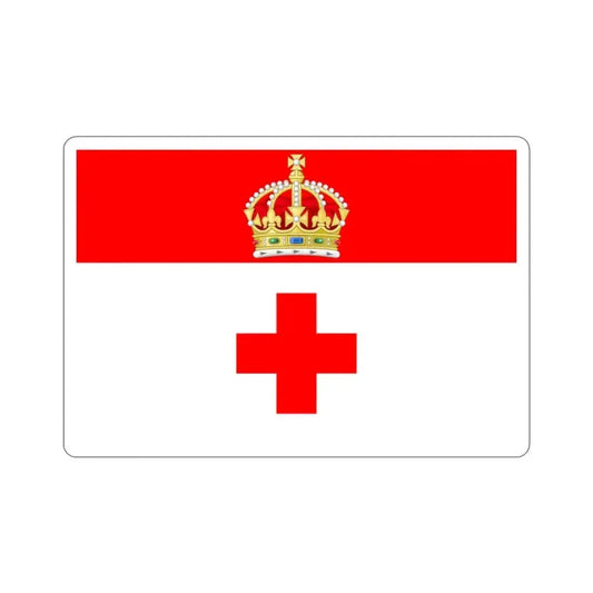 Flag of Birkirkara Malta STICKER Vinyl Die-Cut Decal 2 Inch - The Sticker Space