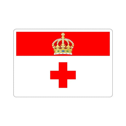 Flag of Birkirkara Malta STICKER Vinyl Die-Cut Decal 4 Inch - The Sticker Space