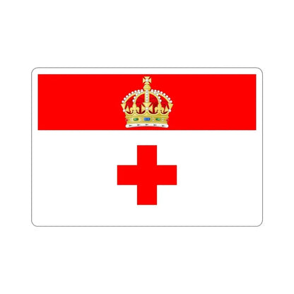 Flag of Birkirkara Malta STICKER Vinyl Die-Cut Decal 5 Inch - The Sticker Space