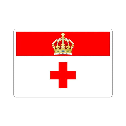 Flag of Birkirkara Malta STICKER Vinyl Die-Cut Decal - The Sticker Space