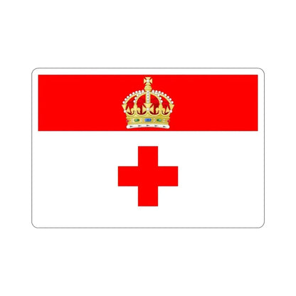 Flag of Birkirkara Malta STICKER Vinyl Die-Cut Decal - The Sticker Space