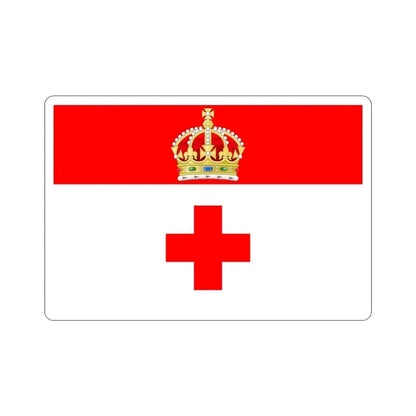 Flag of Birkirkara Malta STICKER Vinyl Die-Cut Decal - The Sticker Space