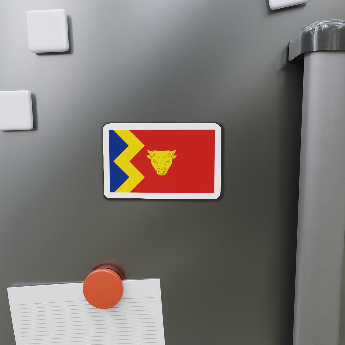 Flag of Birmingham UK - Die-Cut Magnet-The Sticker Space