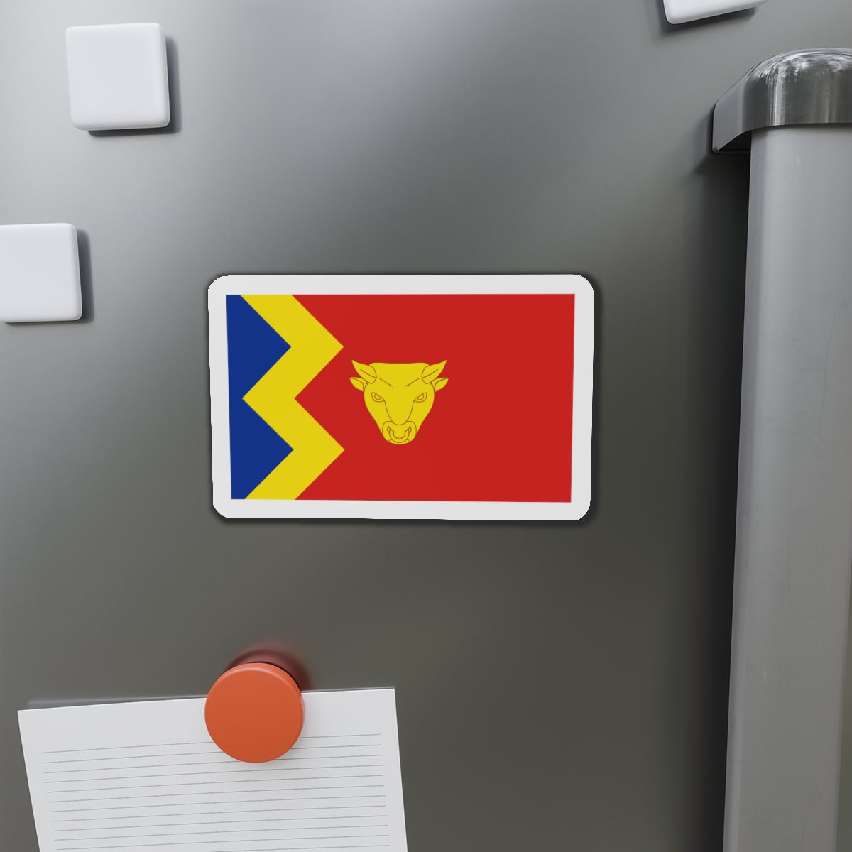 Flag of Birmingham UK - Die-Cut Magnet-The Sticker Space