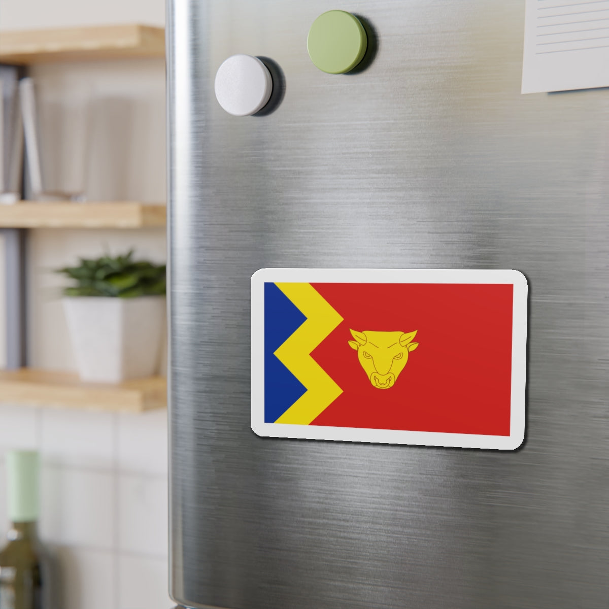 Flag of Birmingham UK - Die-Cut Magnet-The Sticker Space