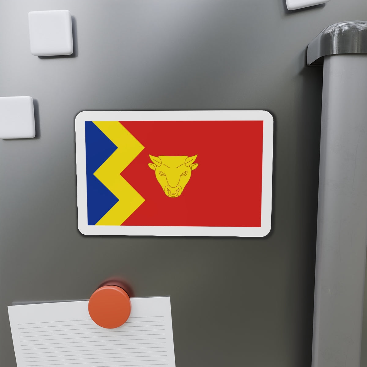 Flag of Birmingham UK - Die-Cut Magnet-The Sticker Space