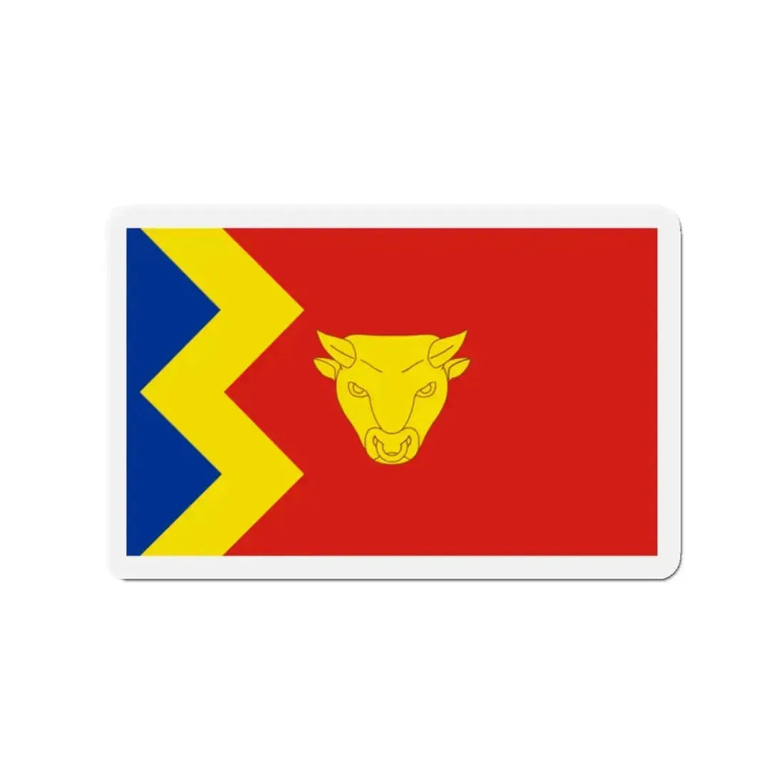 Flag of Birmingham UK - Refrigerator Magnet 2 Inch - The Sticker Space