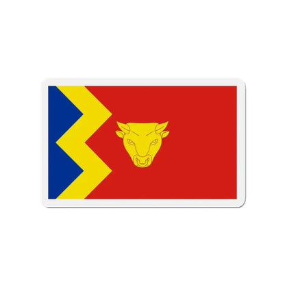 Flag of Birmingham UK - Refrigerator Magnet 3 Inch - The Sticker Space