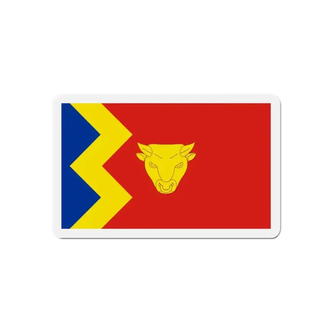 Flag of Birmingham UK - Refrigerator Magnet - The Sticker Space