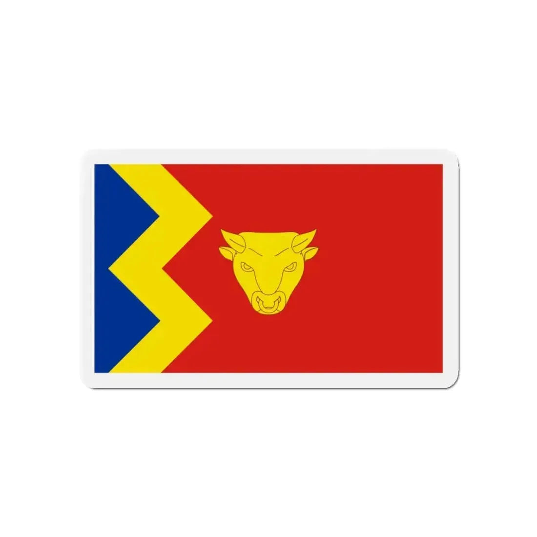 Flag of Birmingham UK - Refrigerator Magnet - The Sticker Space