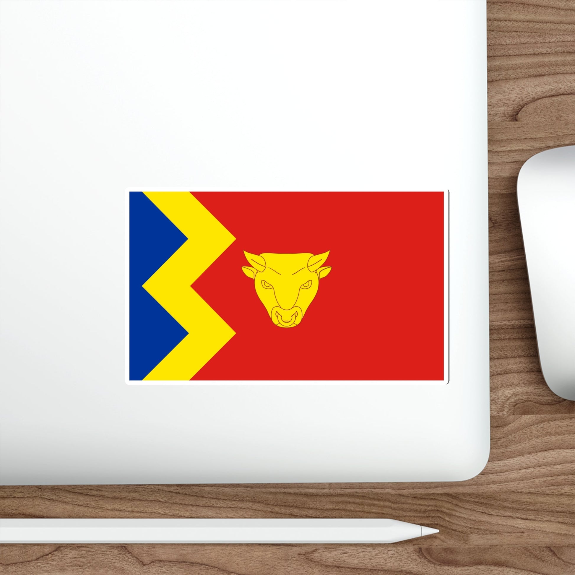 Flag of Birmingham UK STICKER Vinyl Die-Cut Decal-The Sticker Space