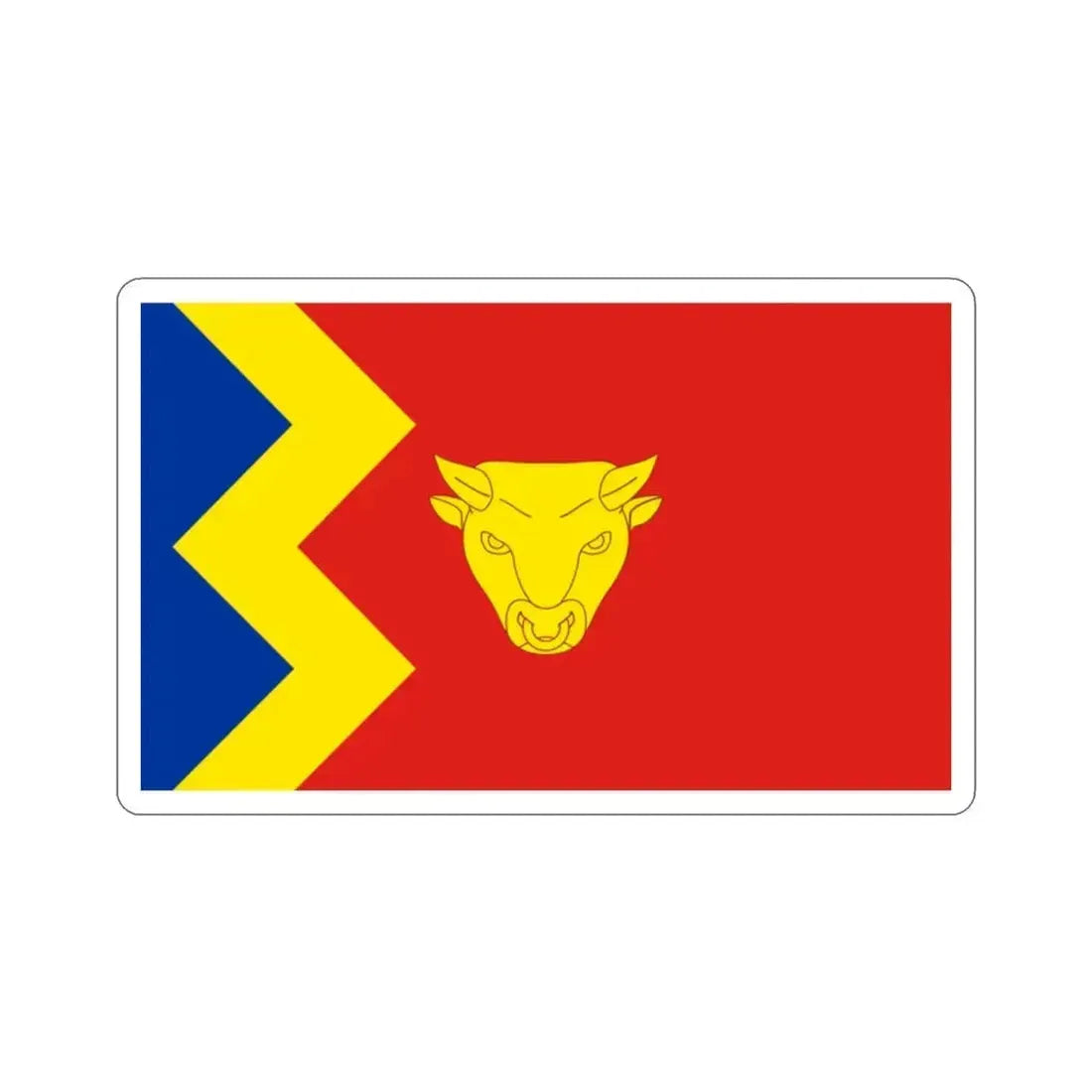 Flag of Birmingham UK STICKER Vinyl Die-Cut Decal 2 Inch - The Sticker Space