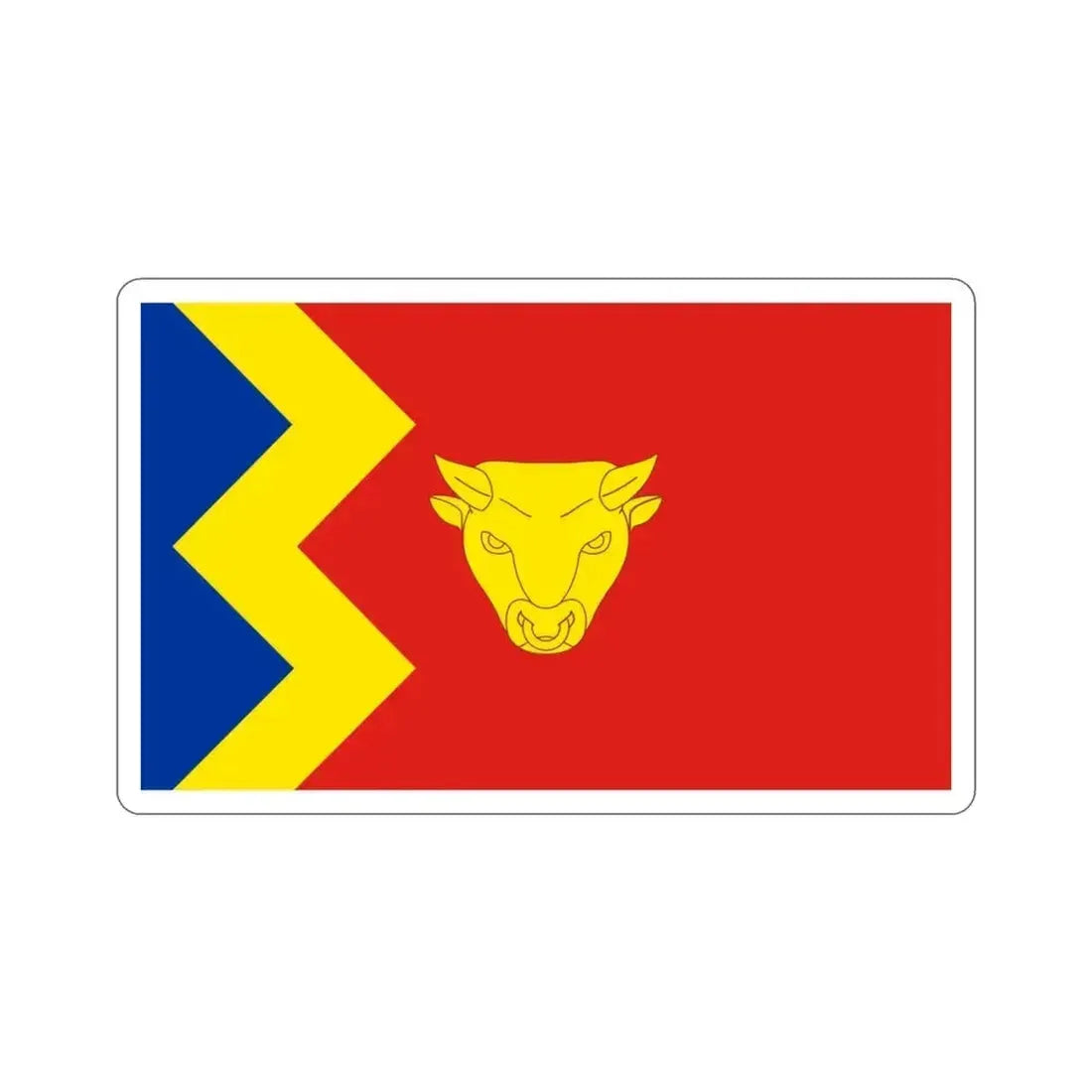 Flag of Birmingham UK STICKER Vinyl Die-Cut Decal 3 Inch - The Sticker Space