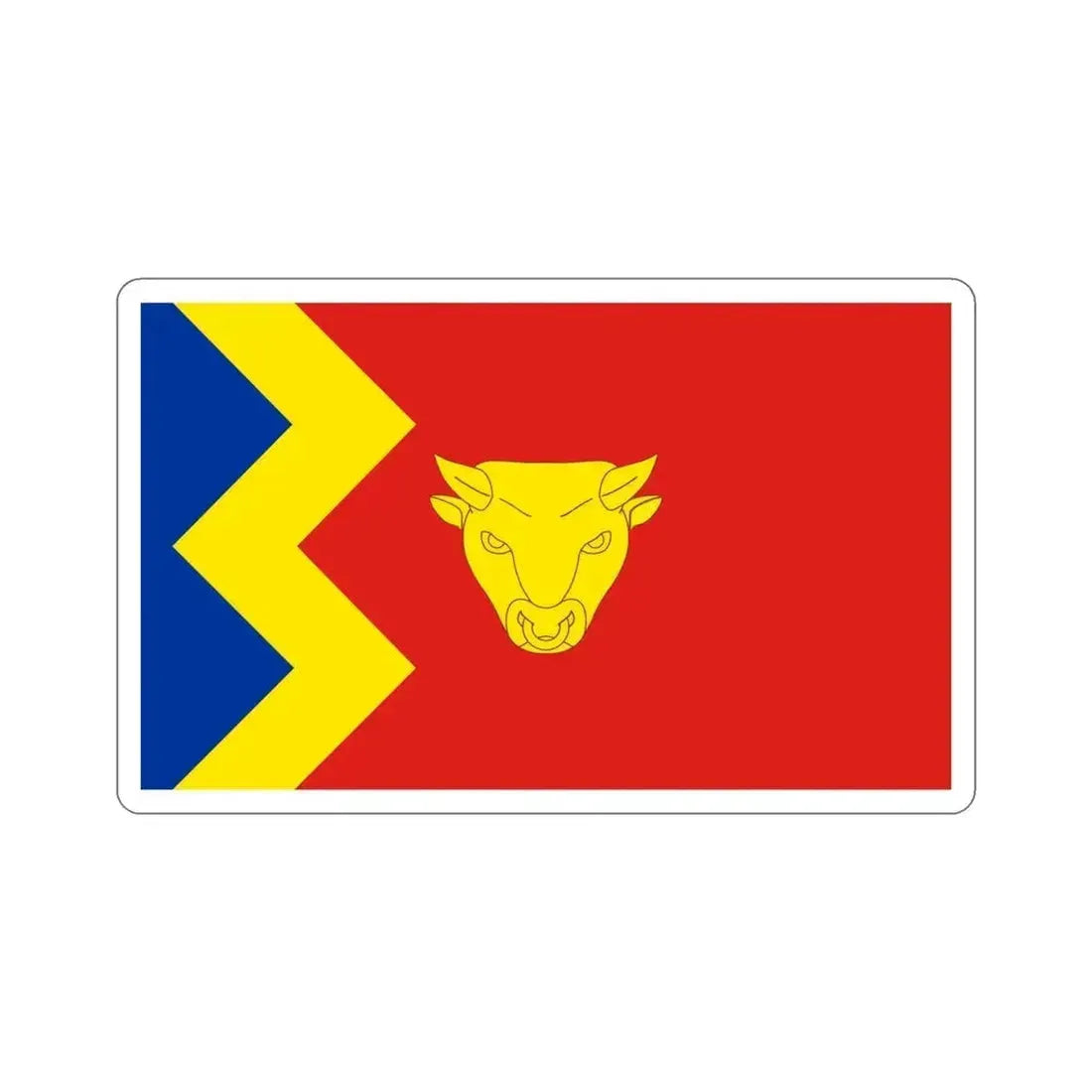 Flag of Birmingham UK STICKER Vinyl Die-Cut Decal 6 Inch - The Sticker Space