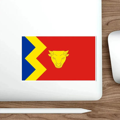 Flag of Birmingham UK STICKER Vinyl Die-Cut Decal - The Sticker Space