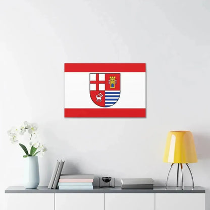 Flag of Bitburg Pruem Germany - Canvas Wall Art - The Sticker Space