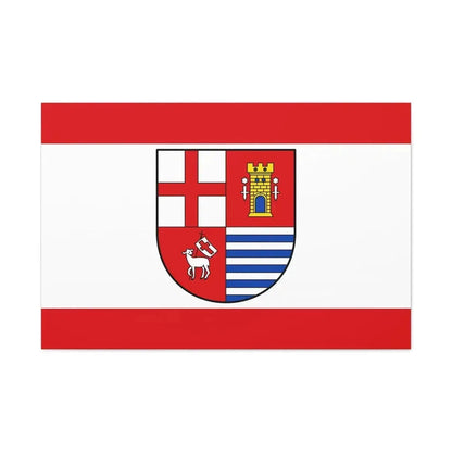 Flag of Bitburg Pruem Germany - Canvas Wall Art - The Sticker Space