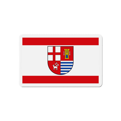 Flag of Bitburg Pruem Germany - Die-Cut Magnet-6 × 6"-The Sticker Space