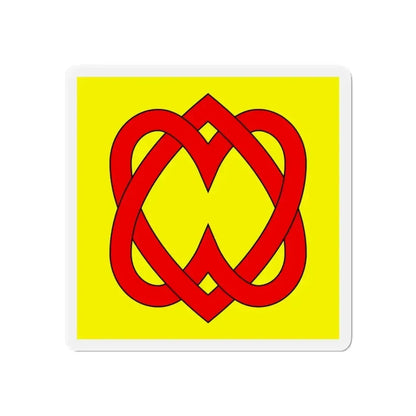 Flag of Blonay Switzerland - Refrigerator Magnet - The Sticker Space