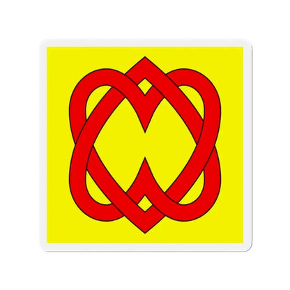 Flag of Blonay Switzerland - Refrigerator Magnet - The Sticker Space