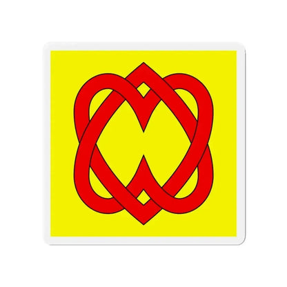 Flag of Blonay Switzerland - Refrigerator Magnet - The Sticker Space