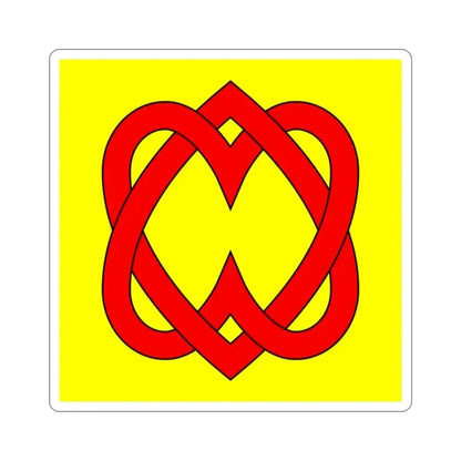 Flag of Blonay Switzerland STICKER Vinyl Die-Cut Decal 2 Inch - The Sticker Space