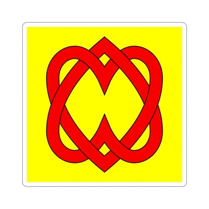 Flag of Blonay Switzerland STICKER Vinyl Die-Cut Decal 3 Inch - The Sticker Space