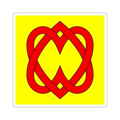 Flag of Blonay Switzerland STICKER Vinyl Die-Cut Decal - The Sticker Space