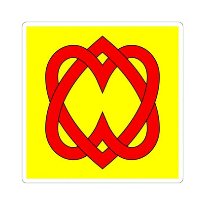 Flag of Blonay Switzerland STICKER Vinyl Die-Cut Decal - The Sticker Space