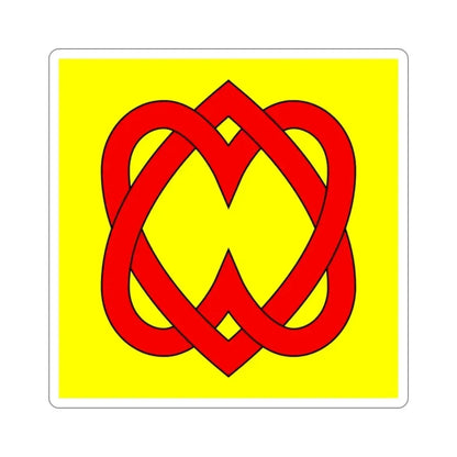 Flag of Blonay Switzerland STICKER Vinyl Die-Cut Decal - The Sticker Space