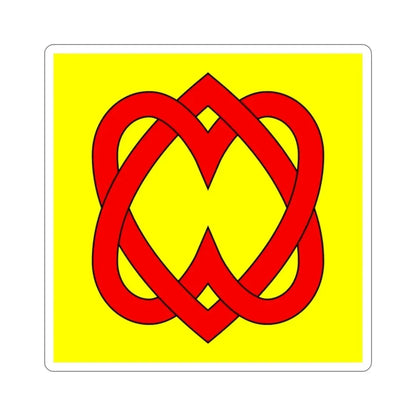 Flag of Blonay Switzerland STICKER Vinyl Die-Cut Decal - The Sticker Space