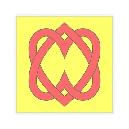 Flag of Blonay Switzerland - STICKER Vinyl Kiss-Cut Decal 4 Inch Transparent - The Sticker Space