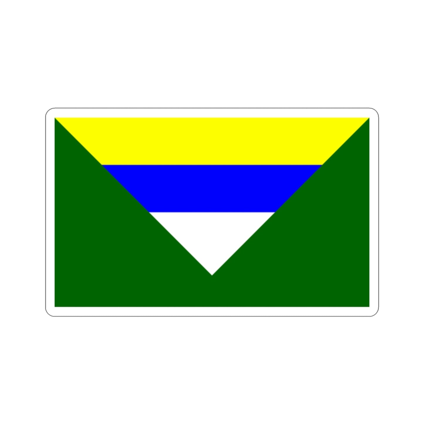 Flag of Boaco, Nicaragua STICKER Vinyl Die-Cut Decal-2 Inch-The Sticker Space