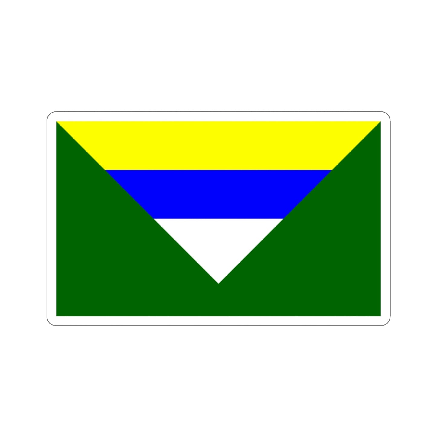 Flag of Boaco, Nicaragua STICKER Vinyl Die-Cut Decal-3 Inch-The Sticker Space