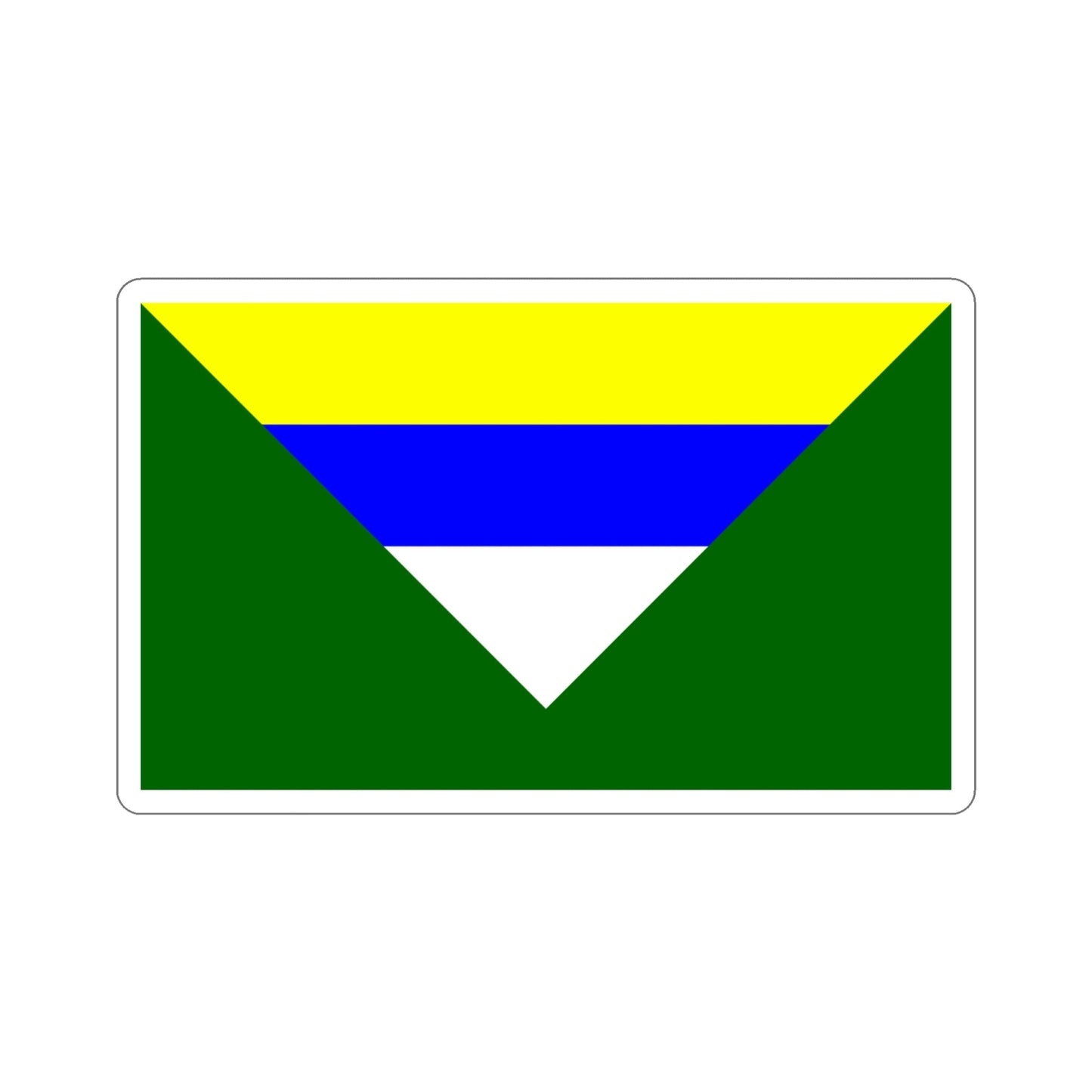 Flag of Boaco, Nicaragua STICKER Vinyl Die-Cut Decal-4 Inch-The Sticker Space