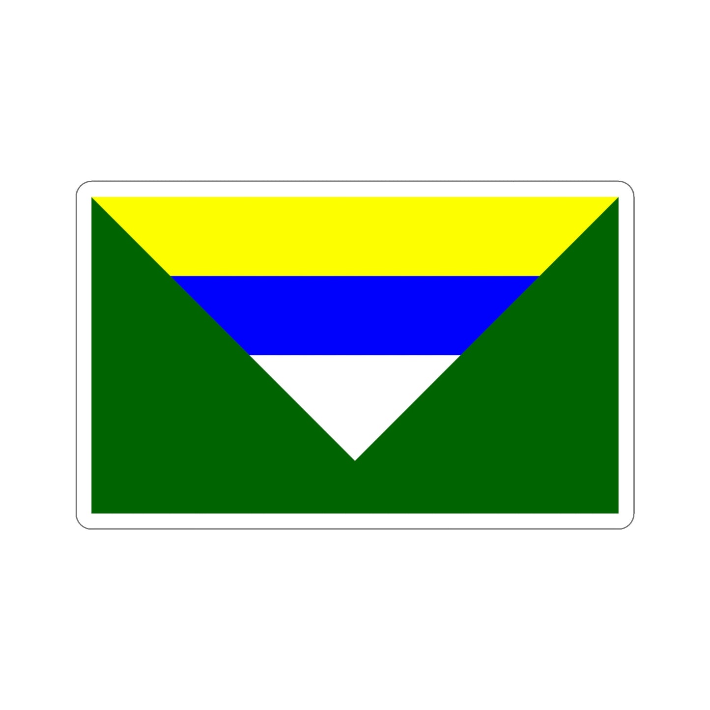 Flag of Boaco, Nicaragua STICKER Vinyl Die-Cut Decal-5 Inch-The Sticker Space