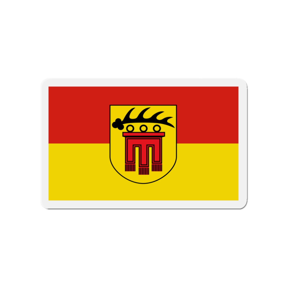 Flag of Böblingen Germany - Die-Cut Magnet-3" x 3"-The Sticker Space