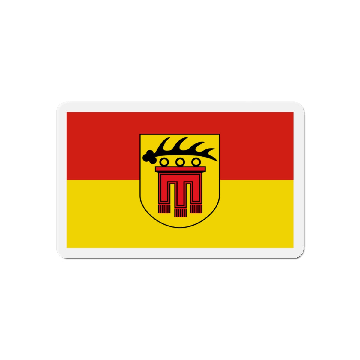 Flag of Böblingen Germany - Die-Cut Magnet-6 × 6"-The Sticker Space