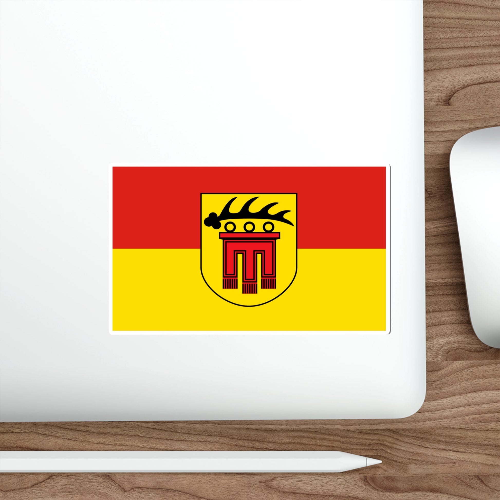 Flag of Böblingen Germany STICKER Vinyl Die-Cut Decal-The Sticker Space