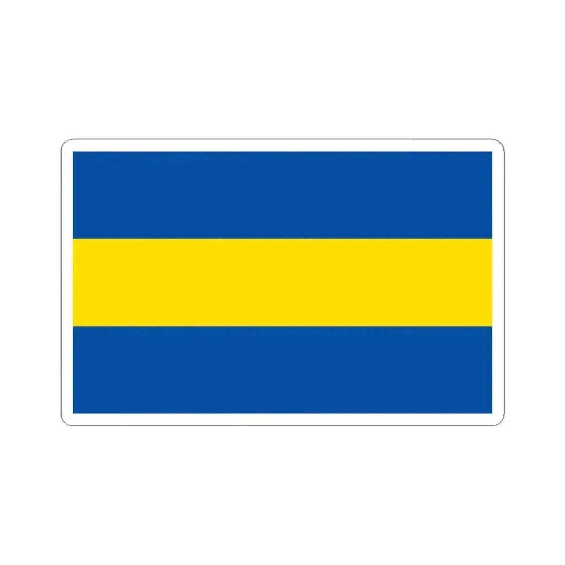 Flag of Boca Juniors (Argentina) STICKER Vinyl Kiss-Cut Decal 3 Inch White - The Sticker Space