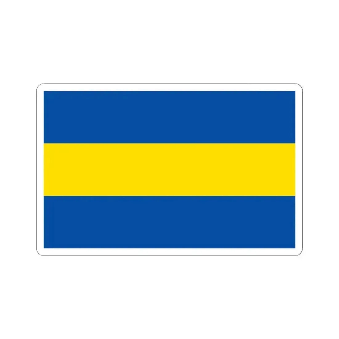 Flag of Boca Juniors (Argentina) STICKER Vinyl Kiss-Cut Decal 4 Inch White - The Sticker Space