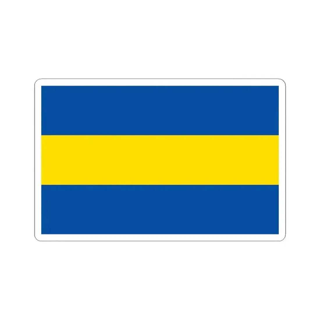 Flag of Boca Juniors (Argentina) STICKER Vinyl Kiss-Cut Decal 6 Inch White - The Sticker Space
