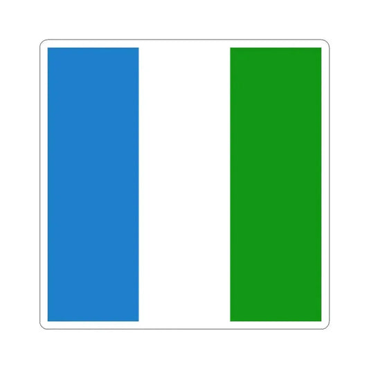 Flag of Bocholt Belgium (Belgium) STICKER Vinyl Kiss-Cut Decal 2 Inch White - The Sticker Space