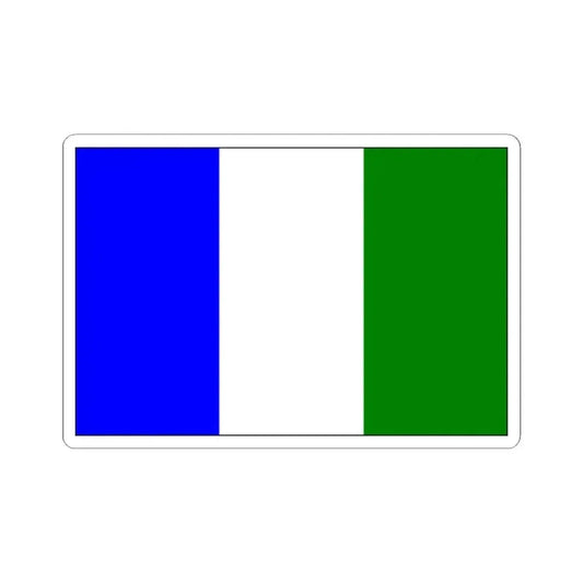 Flag of Bocholt (Belgium) STICKER Vinyl Kiss-Cut Decal 2 Inch White - The Sticker Space