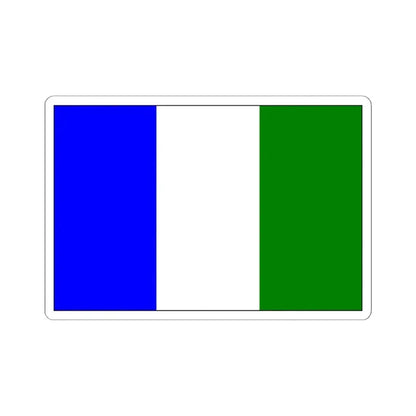 Flag of Bocholt (Belgium) STICKER Vinyl Kiss-Cut Decal 6 Inch White - The Sticker Space